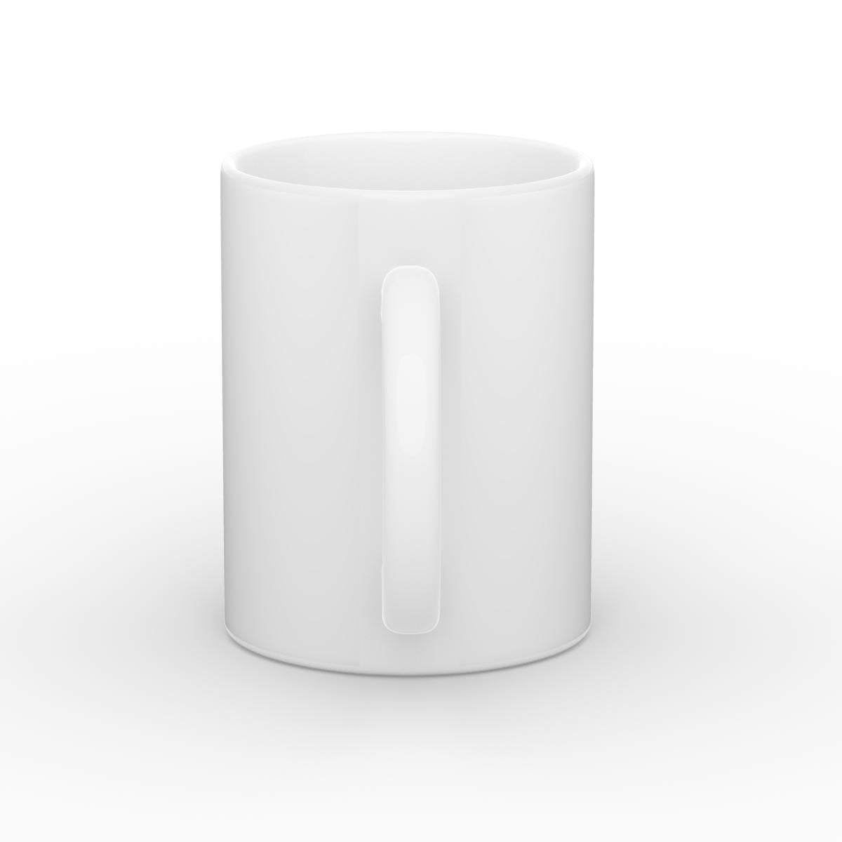 White Glossy Mug-welcome