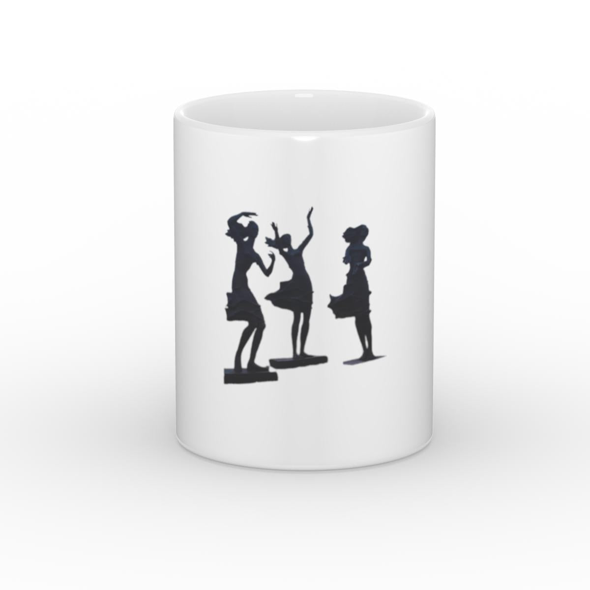 White Glossy Mug-welcome